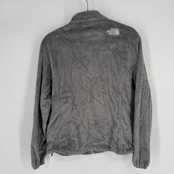 North Face jacket womens medium M gray osito fuzzy summit series outdoor hiking - Picture 6 of 7